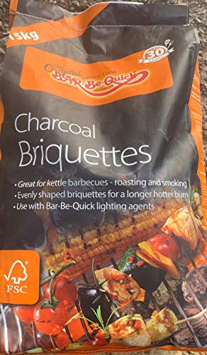 Bar Be Quick Briquetas de carbón 15 kg