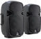 McGrey P212 MA Aktiv-Lautsprecher Paar - FM/USB/SD/Bluetooth® MP3-Player - 120 W RMS / 600 W Peak - 2-Wege-System mit 12 Woofer und 1 Hochtöner - ABS-Kunststoffgehäuse - Schwarz
