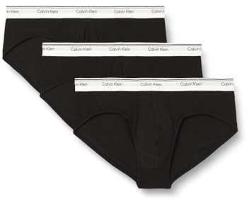 Calvin Klein herr höftbyxa (förpackning med 3), svart (svart), XL