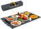 Food Warming Mat-Foldable Electric Warming Mat for Food Sillicon Food Warmer with Adjustable Temperature Control Time Moders Locking Function Warming Tray for Buffet,Party Dark Grey