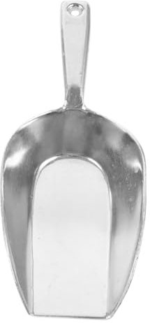 ABOOFAN Paletta Per Farina Multiuso in Lega Di Alluminio Per Ghiaccio Per Sale Da Tè Robusta Facile Da Lavare Compatta Da Riporre Taglia S