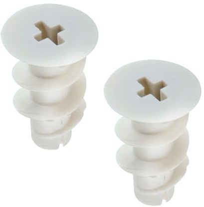 Alide 100 Chevilles Pour Cloisons Sèches, Chevilles En Nylon 14 Mm X 23 Mm, Fixations Pour Cloisons Sèches, Chevilles Pour Plâtre, Chevilles Pour Cavités, Chevilles À Visser