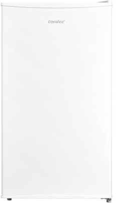 COMFEE' RCD93WH2EU(E) Frigorifero Monoporta 93L con Chill Box, Controllo Elettronico, Porta Reversibile, con inverter e luce LED, Frigorifero Piccolo per Ufficio, Camera, Bianco