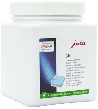 Vorteilspack 2-Phasen-Entkalkungstabletten passend für Jura-Kaffeeautomaten, 1x36 Tabletten
