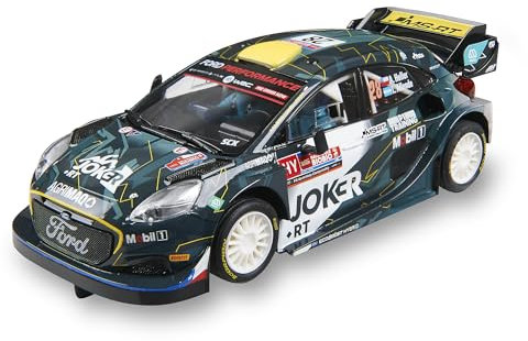 SCALEXTRIC - Coche de Carreras Advance - Coche Slot Escala 1:32 (Ford Puma WRC - Joker)