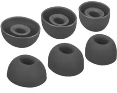 3 Paires | Rechange Embouts Silicone compatibles avec Écouteurs Xiaomi Redmi Buds 6 6Pro 5 5Pro 4 4Pro | 3 Tailles Différentes – S/M/L