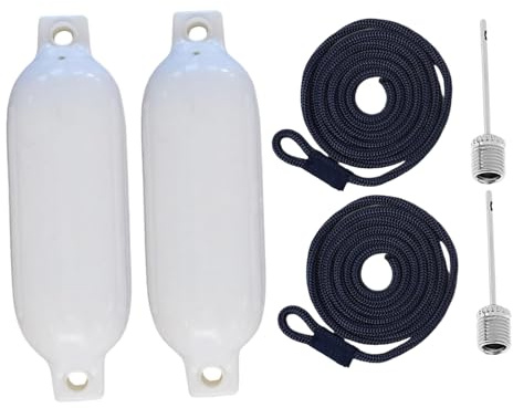 Fenders Per Barche - Rompi Di Yacht Di Protezione UV | Bummpers Per Yachtts | Fenders Yacht, Guardie Del Dock Accessori Per Prolungati Marini Resistenti Ai Raggi UVV, Scudi Di Ormeggio Gonfiabile Sea