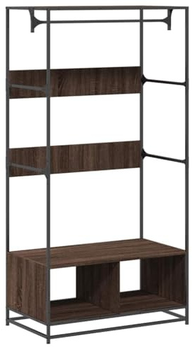 Armoire en chêne 90 x 50 x 180 cm Bois d'ingénierie