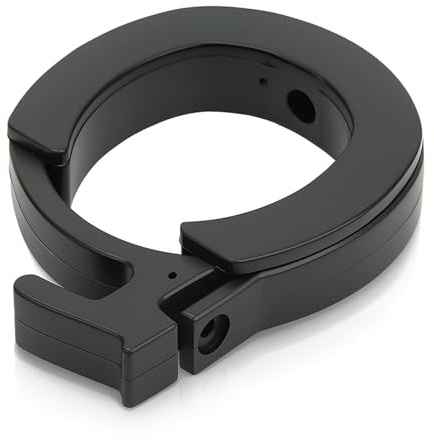 SUNGOOYUE Anillo de Protección Plegable para Patinete Eléctrico MAX G30, Anillo de Bloqueo Redondo de Plástico con Base y Tornillos, Anillo de Límite de Repuesto para Patinete