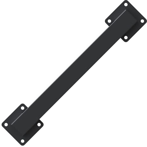ONLT 30cm main courante,main courante pour escalier noir,Rampe d'escalier,rampe escalier de Barre de Garde de rétro de Tuyau de Fer de Vent Industriel,pour les escaliers,les murs,loft,couloir