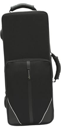 F Fityle Trumpet Case Trumpet Gig Bag B Flat Brass Trumpet Box Lightweight Oxford Cloth with Carrying Handle Carrying Case Backpack