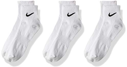 Nike Herren Everyday Cushion Ankle-sx7667 Socken, Weiß (White/Black/100), 38-42 EU