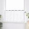 Joyswahl Scheibengardine Voile Bistrogardinen mit Schlaufen Elisabeth Kurzgardine HxB 45x120cm Streifen 1er Pack