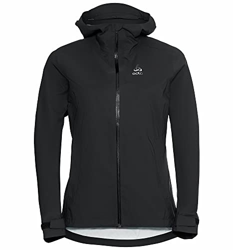 ODLO Women's AEGIS 25L WATERPROOF Hardshell Jacket, black, XL