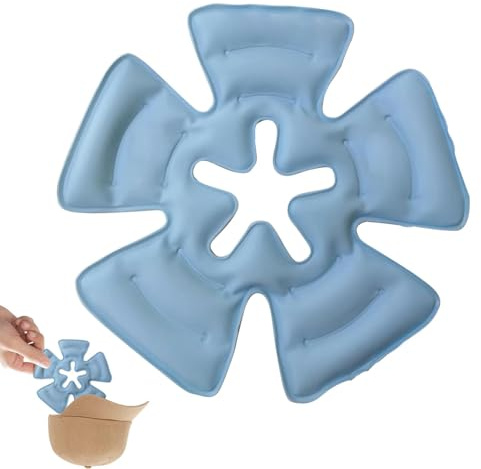 Insert pour sac de glace pour chapeau, tapis de refroidissement pour chapeau - Coussin de refroidissement pour vélo - Doublure polyvalente pour chapeau en plein air, coussin confortable