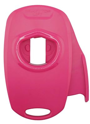 Draft Top Lift Universal Topless Can Opener - Smooth Edge Aluminum Can Lid Remover For Beer, Cocktails, & Soda - Ideal For Tailgating & Garnishes, As Seen On Shark Tank, Made In The USA, Hot Pink