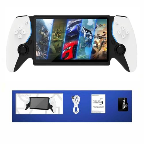 ugtenversi 7.0-inch Retro Handheld Gaming Console, White