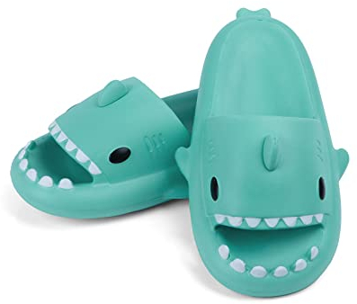 SAGUARO Zapatillas de Casa de Tiburón para Niños Pantuflas de Baño de Ducha Antideslizantes y de Secado Rápido para Niño y Niña Cómodas Sandalias para la Jardín Piscina y Playa
