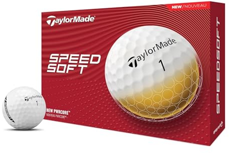 Taylormade Pelotas de Golf SpeedSoft, una docena