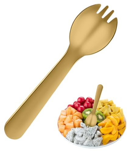 Cucchiaio da, cucchiai da dessert di yogurt in acciaio inox, cucchiaini resistenti all'uso, forchette per torte, accessorio da cucina per, riso fritto, cotolette e