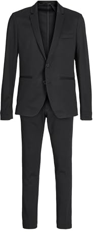 Jack & Jones Jjejaxon Jersey Suit Noos Jnr Tuta da Ragazzo, Nero, 170