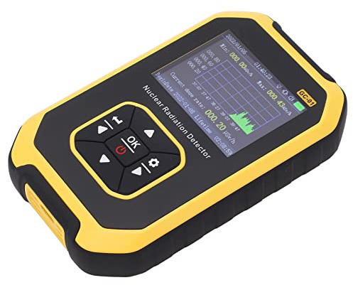 Détecteur de Rayonnement Nucléaire, Surveillance en Temps Réel, Compteur Geiger Numérique, Compteur de Rayons Gamma X pour Carrelage, Marbre, avec écran LCD