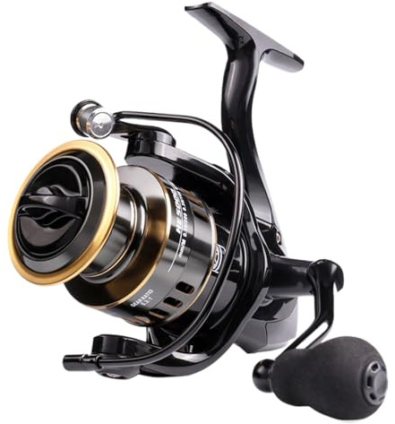 Moulinet de pêche Casting d'appâts - Moulinet de pêche Puissant pour Surf, matériel de pêche, Moulinet de pêche, traînée maximale de 19,8 LB, pour la pêche à la Mouche, la pêche sur Glace