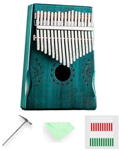 Kalimba-Daumenklavier aus Holz, 17 Tasten, Mahagoni-Holz, tragbar, Anfänger, Daumenklavier, Geschenk, Neujahr, für Kinder, musikalisches T-Fingerklavier, 17 Instrumente, Erwachsene, Taylor, Kalimba,