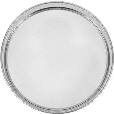 KONTONTY Setaccio A Maglie Fini in Acciaio Inossidabile Per Analisi Del Terreno E Giardinaggio Con Doppio Telaio Robusto E Facile Da Pulire