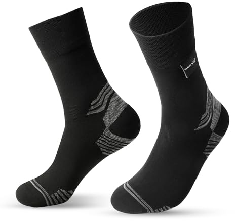 RANDY SUN Unisex Calzini Impermeabili Leggeri Uomo Donna, Calze Estivi Ciclismo, Calzini uomo Corti Traspiranti per Campeggio Pesca Trekking, Antiscivolo, Senza Cuciture