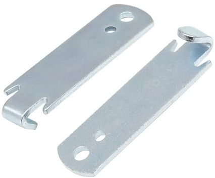 Strumento di torsione del filo di recinzione-2x Twister a clip a post T | Strumento in acciaio multifunzionale per configurazione di scherma veloce | Design ergonomico e arrugginito per silvicoltura,