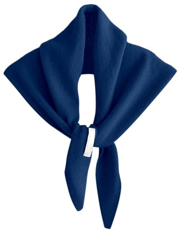MaNMaNing Sciarpa Triangolare Donna Multiuso in Lana Sottile con Strisce Morbida e Leggera Perfetta come Foulard o Bandana per l'Autunno Stile Minimalista e Chic Inverno
