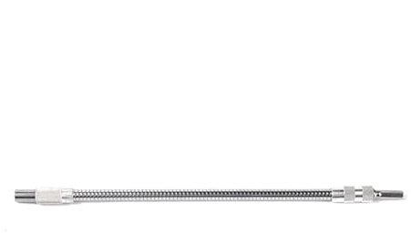 Flexibel Power Bit Drill Extension Multi Elektrisk Borr Skruvmejsel Bit Orm Flexibel Slang Cardan Axel 1/4 6,35 mm Anslutning Mjuk Metall Förlängningsstång Länkverktyg (300 mm)