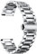 BINLUN Edelstahl Uhrenarmband 12mm-24mm Premium Metallarmband Ersatzarmband für Smartwatch Herren/Damen mit Geraden und Gebogenen Ende(Schwarz/Gold/Silber/Silber-Gold/Roségold/Silber-Roségold)