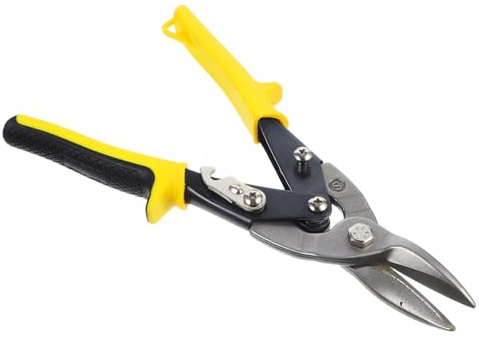 UKCOCO 1pieza Tijeras De Hojalata De Aviación Cortadoras De Metal Resistente Tijeras Para De Plancha Diseño Ergonómico y Antideslizante Para De Metal y Manualidades
