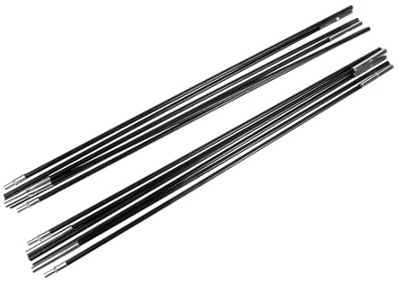 ETHZZLE Fiberglass Tent Poles Outdoor Camping Tent Rods Lightweight Portable Support Frame for Backpacking Hiking Replacement Canopy Rods