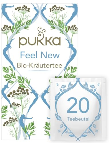 Pukka | Bio-Kräutertee „After Dinner“ | Anissamen, Fenchel, Kardamom und Kurkuma | Für dein inneres Strahlen | 1er Pack | 20 Teebeutel