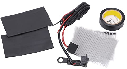 Puños Calefactables Universales, Almohadilla de Calentadores de Mano de Manillar 12V para Motocicleta para Moto para Invierno