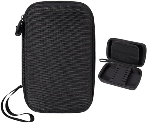 Partideal Darts Tasche,Eva Darttasche,Darts Box,Dart Tasche,Dartkoffer,Dartwallet mit vielen Tasche für Dart Spitzen und weiterem Darts Zubehör