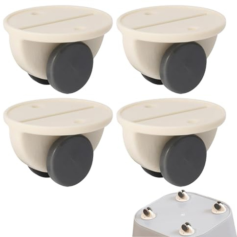 Mini Casters | Mini Caster Wheels, Fixed Wheels, Small For Storage Boxes, Adhesive Rolling Feet For Small Appliances