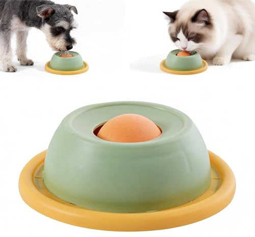 Lick Mate per Cani,Ciotola Anti Ingozzamento,Cane Slow Feeder Lick Bowl,Tappetino da Leccare per CaniLenta Mangiatoia per Alleviare l'Ansia,Giocattoli per Cane Tappetino