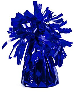 Conf. 4 Pesetti per Palloncini Elio, Colore Blu, 130 g