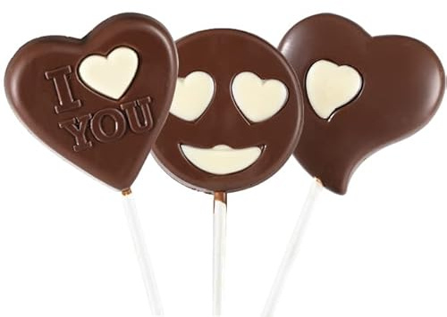 Heart Lollipop Collection (3 Lollipops) – Valentine’s Day – Vegan, Allergy-Friendly, Kosher – Dairy Free, Peanut Free, Tree Nut Free, Egg Free, Soy Free, Gluten Free, Sesame Free – No Artificial Colors or Flavors – Top 9 Allergen Free – No Whey! Foods