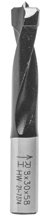 ENT 24028 Tappborr i hårdmetall, skaft (S) 8 mm, diameter (D) 8 mm, NL 30 mm, SL 20 mm, L 58 mm, för Mafell DD40P/DDF40