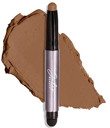 Julep Eyeshadow 101 Crème-to-Powder Eyeshadow Stick (10 Smoky Tawny Matte) Long-Lasting, Waterproof Eye Shadow - Blendable, Crease-Proof with Built-In Smudger