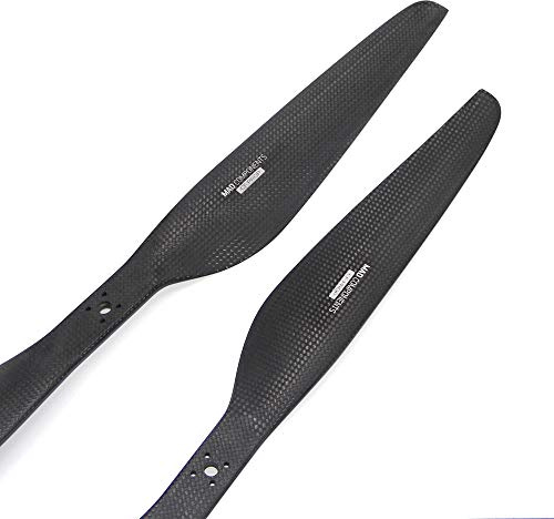 FLUXER PRO MATT 28x8.4in-D10-D20(M3x4) 1 Pair Carbon Fiber Propeller CW CCW Drones Props for Multicopter Quadcopter Hexacopter RC DIY Hobby