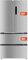 EVVO Frigorífico Francés, Total No Frost, Compresor Inverter, Capacidad frigorífico 356L y 203L Nevera, Elegante Display Integrado, Modelo: F80X (Acabado Inox)