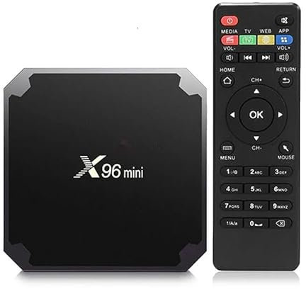 Box TV X96 Mini 1 Go de RAM et 8 Go de ROM Box Android TV Box Media Player Haute qualité (Android 10.0) avec telecommande et Cable HDMI, Lecteur multimédia Boite TV 4K