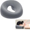 Lotvic Gesichtskissen für Massage, Massage Kopfstütze, Kopfkissen mit Loch, Massagekissen mit der Vorderseite Nach Unten für Salons, Schreibtische, Tische, Grau