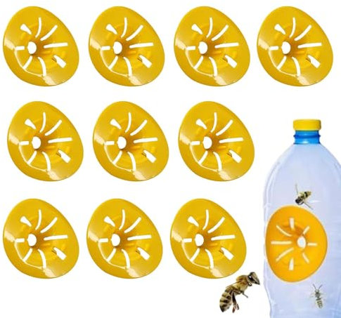 Youngwier Lot de 10 Piege Piege Frelon Asiatique, Piège À Frelon Asiatique, Piège De Guêpe Catcher D'abeilles Piège À Insectes en Plastique Piège À Guêpe Catcher Piège À Guêpe Abeille Pièges